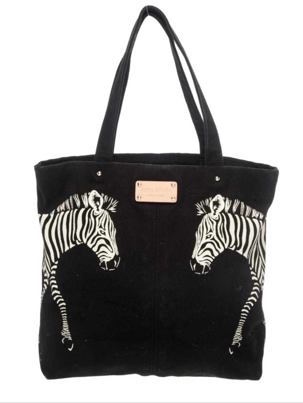 Kate Spade 🦓❤️ZEBRA❤️🦓 Canvas Tote